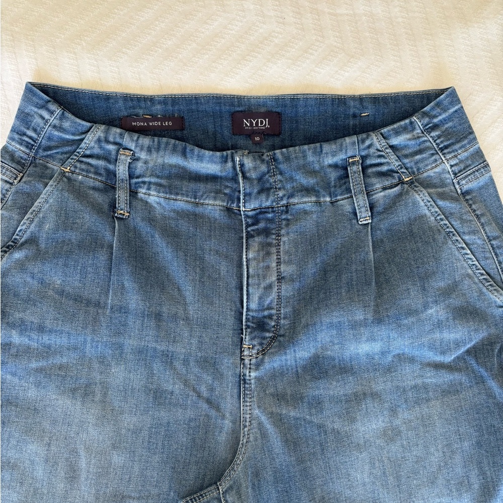 NYDJ Mona Light Blue Denim Trouser Jeans